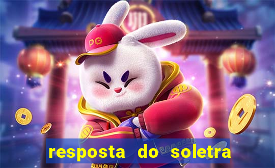 resposta do soletra de hoje